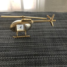 Novelty Mini Clock Brass