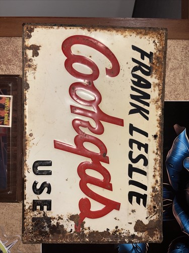 Vintage cookgas metal - vintage, sign