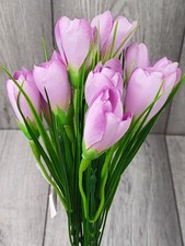 Artificial Crocus Flower Pink