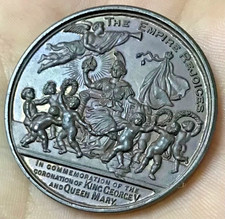 1911 MEDALLION GEORGE V & MARY