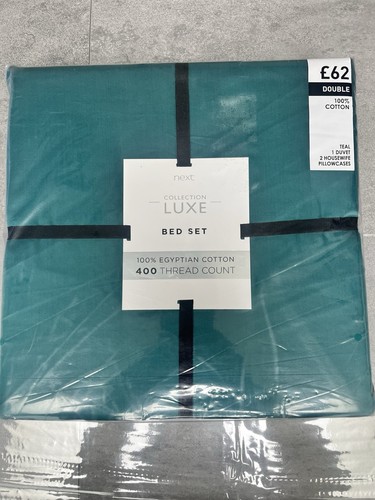 Next luxe teal - next, double