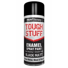 1X TOUGH STUFF ENAMEL BLACK