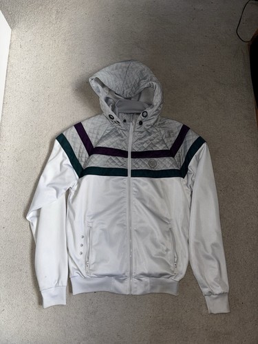 Fly men white zip up - white,