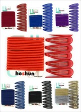 30 PCS Sleepie Elastics Hair Head Bands Snap Clips Hairbands Bobbles SCHOOL SET