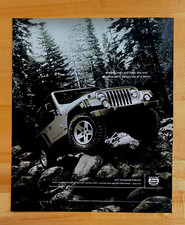 2002 Vintage Print Ad Jeep