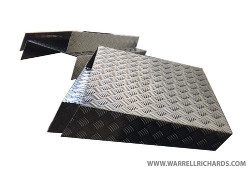 Chequer plate thompson - plate, grab