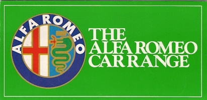 Alfa romeo range 1981 1982 - range, uk