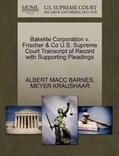 Bakelite Corporation V
