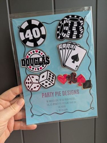 Personalised poker themed - personalised,