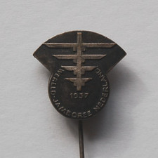 1937 - World Scout Jamboree - Metal Lapel Pin