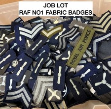 RAF NO1 BADGES -  3-4kg Fabric