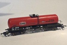 Lima Red Long Texaco Fuel Oil Tanker Wagon OO Gauge Model Railway Milford Haven