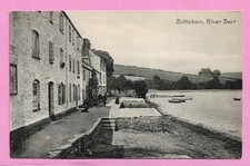 [3284] Devon B/W Postcard Dittisham, River Dart