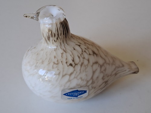 Oiva toikka signed art - signed, glass