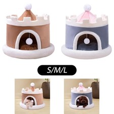 Pet Cat Bed Dog House Soft