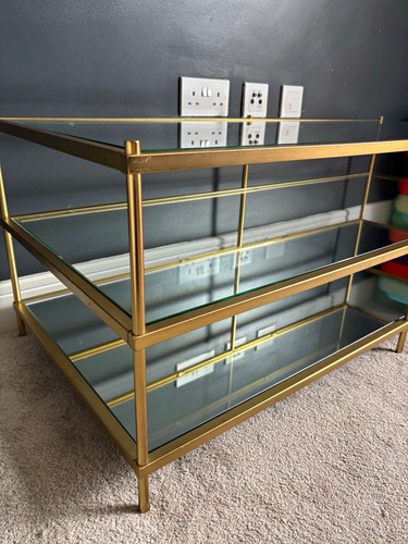 West elm gold metal - west,