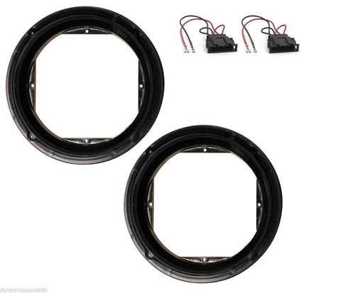 Front door speaker adaptors - front,