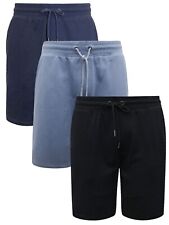EX- M&S Mens pure cotton Drawstring Jersey Shorts in 3 colours