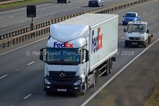 Truck Photo 12x8 - Mercedes