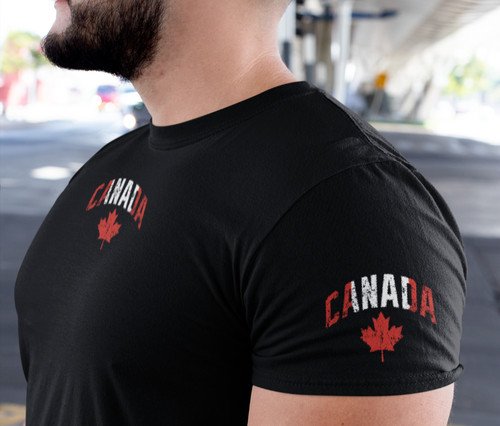 Canada shirt canadian - canadian, flag