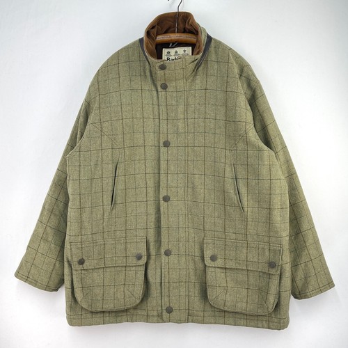 Barbour tweed coat mens - barbour, xl