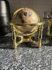 10 Inch Mother of Pearl Globe with Stand Osbourne And Allen