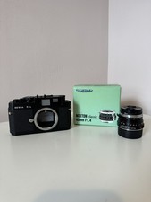 Voigtlander Bessa R3A camera and Nokton Classic 40mm f1.4 lens kit - excellent