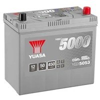 Ybx5053 12v 50ah yuasa - 12v, silver