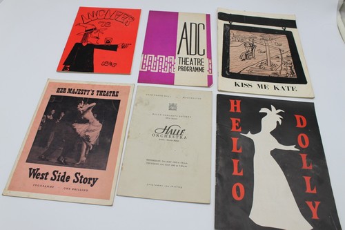Vintage theatre programmes - vintage,