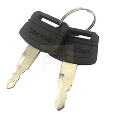 2PCS Key For Hitachi Excavator