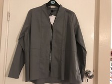 Yong Kim Lightweight Jacket Size 10 Grey