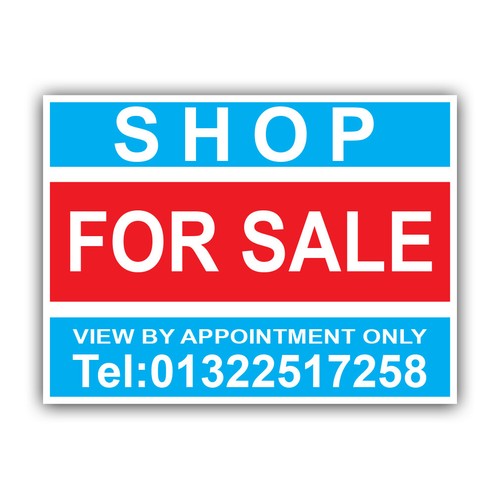 Shop for sale - for, sign