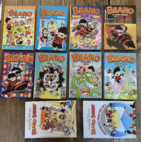 Vintage beano annuals 1998 - vintage,