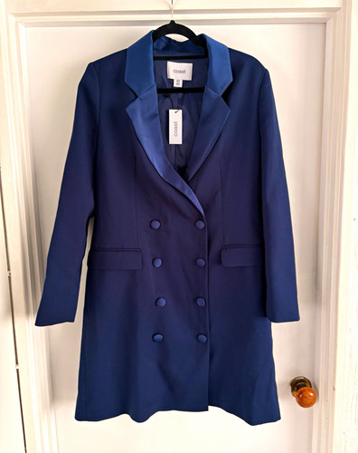 Coast women blue blazer - blue,