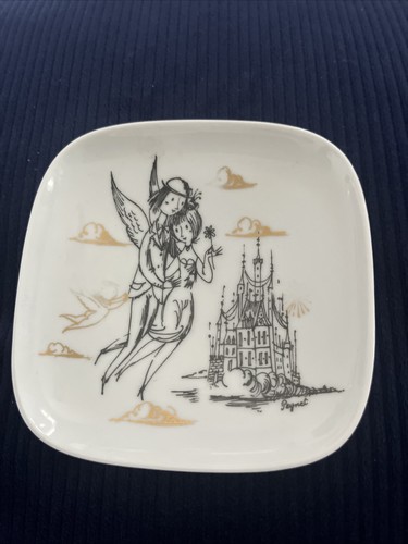 Vintage ceramic trinket - trinket, dish