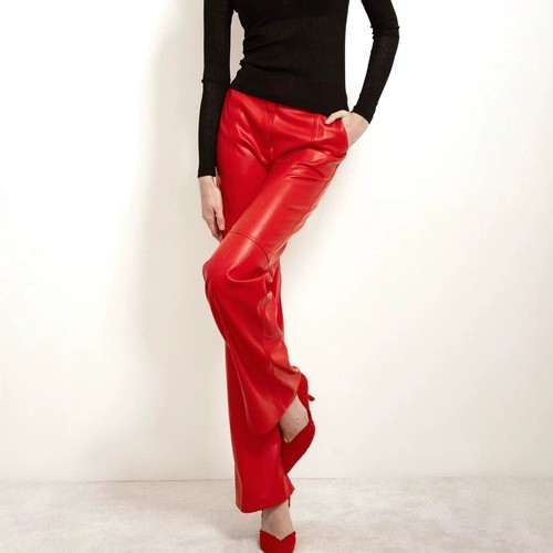 Women leather high waist - pu,