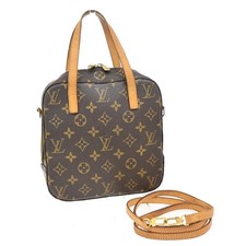 LOUIS VUITTON Spontini 2Way Shoulder Hand Bag Monogram Leather M47500 77KB215