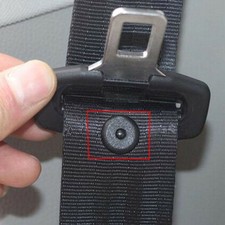 5x Universal Clip Seat Belt