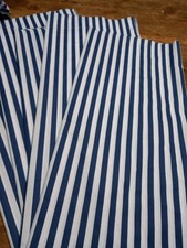 navy and white stripes design