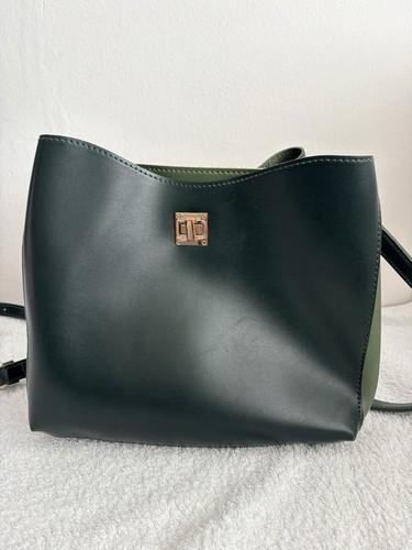New leather bag - new,