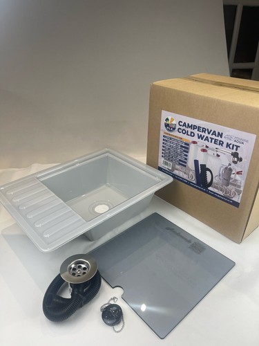 Acrylic grey 7035 sink - acrylic,