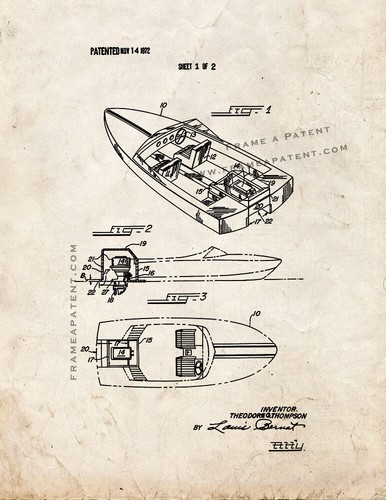 Outboard motorboat with - motorboat,