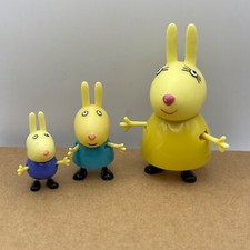 Mrs Rabbit Rebecca & Richard Peppa Pig Figures Post & Multi Buy Discounts #C