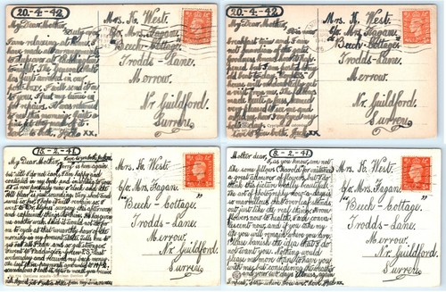 Postcards trodds lane merrow - 4,