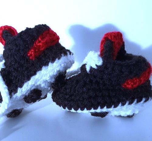 Handmade baby first booties - handmade,
