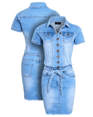 Womens denim dress ladies - womens,