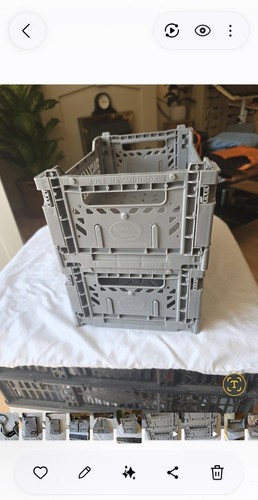 Folding collapsible storage - 2,