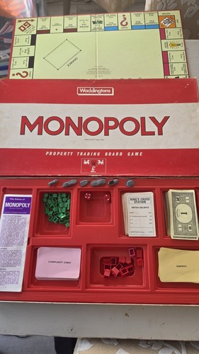 Monopoly 1974 waddingtons - 1974,