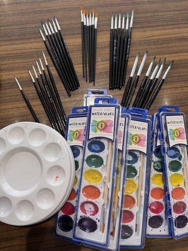 Kids watercolour workshop - kids,