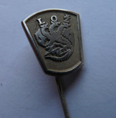 Vintage polish city pin badge - vintage,